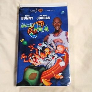 Vintage Classic Space Jam VHS Tape Great condition Michael Jordan Buggs Bunny